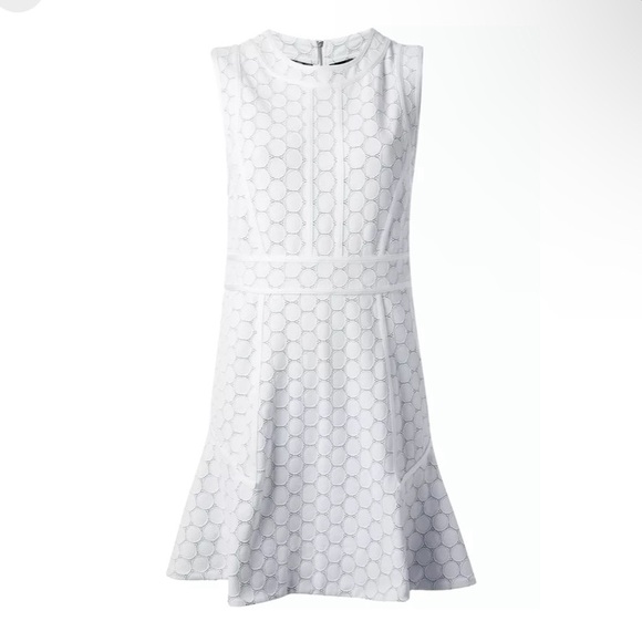 Marc By Marc Jacobs Dresses & Skirts - MARC BY MARC JACOBS  Leyna Dotty Ponte Dress White